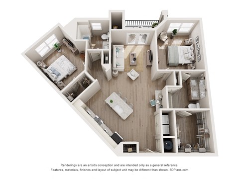 a3 floor plan  the villas at spring creek
